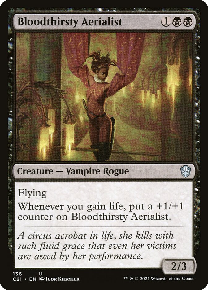 Bloodthirsty Aerialist [Commander 2021] | Gear Gaming Bentonville