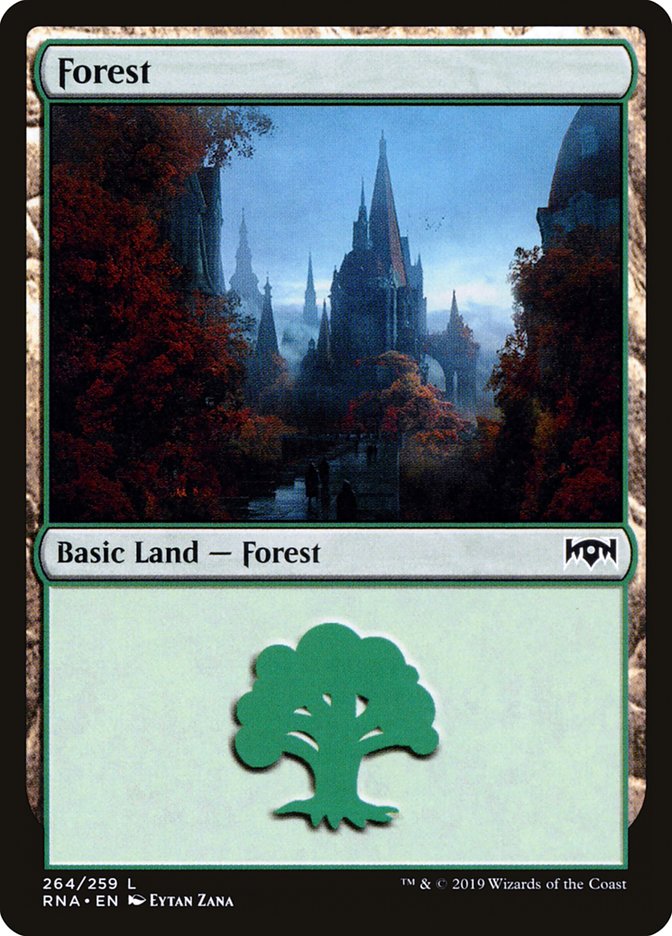 Forest (264) [Ravnica Allegiance] | Gear Gaming Bentonville