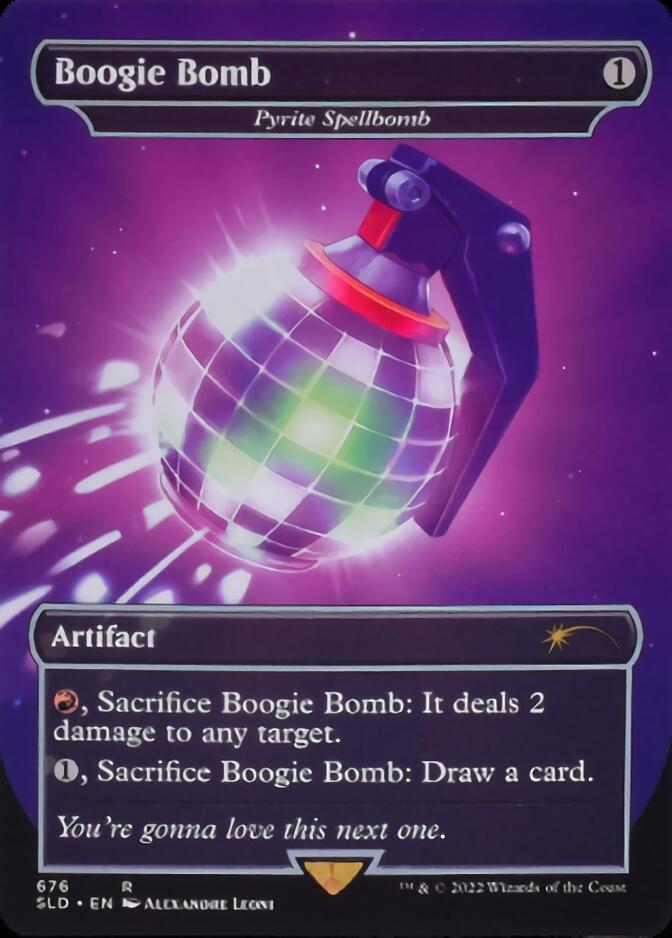 Pyrite Spellbomb - Boogie Bomb (Borderless) [Secret Lair Drop Promos] | Gear Gaming Bentonville