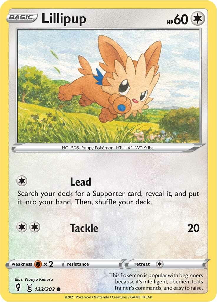 Lillipup (133/203) [Sword & Shield: Evolving Skies] | Gear Gaming Bentonville