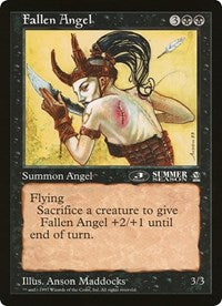 Fallen Angel (Oversized) [Oversize Cards] | Gear Gaming Bentonville