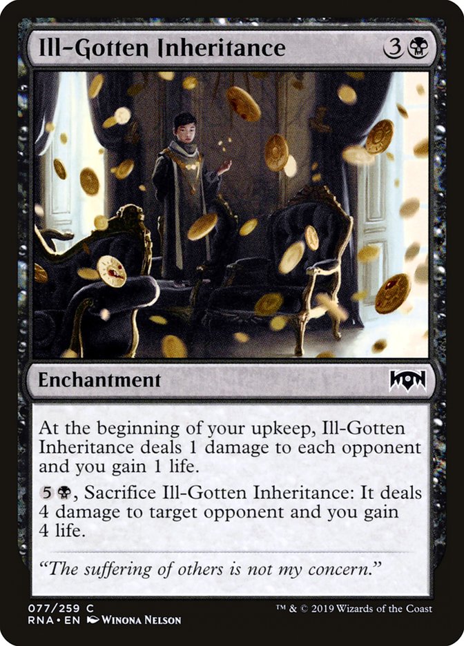Ill-Gotten Inheritance [Ravnica Allegiance] | Gear Gaming Bentonville