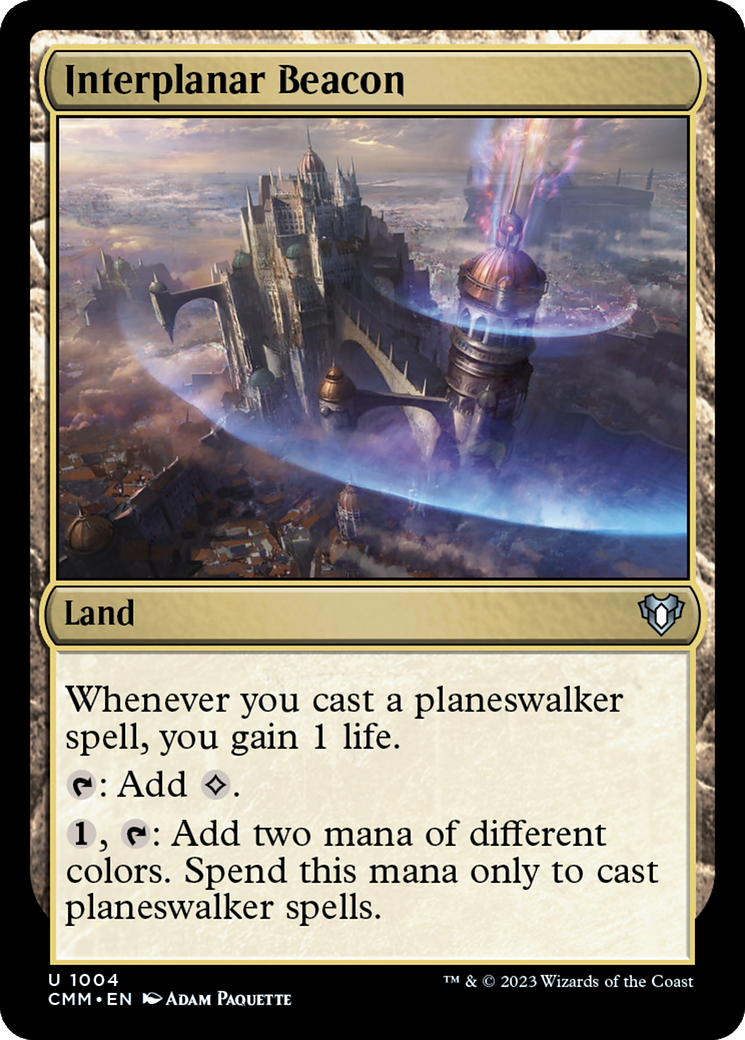 Interplanar Beacon [Commander Masters] | Gear Gaming Bentonville