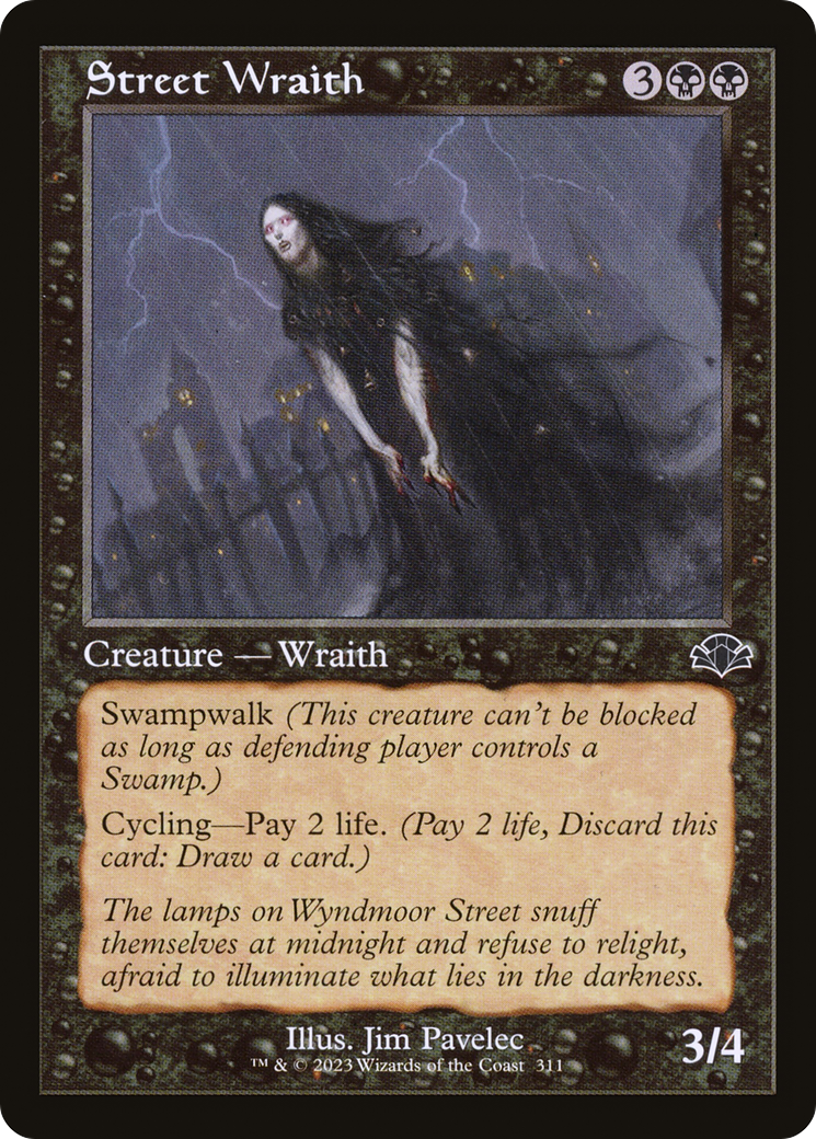 Street Wraith (Retro) [Dominaria Remastered] | Gear Gaming Bentonville