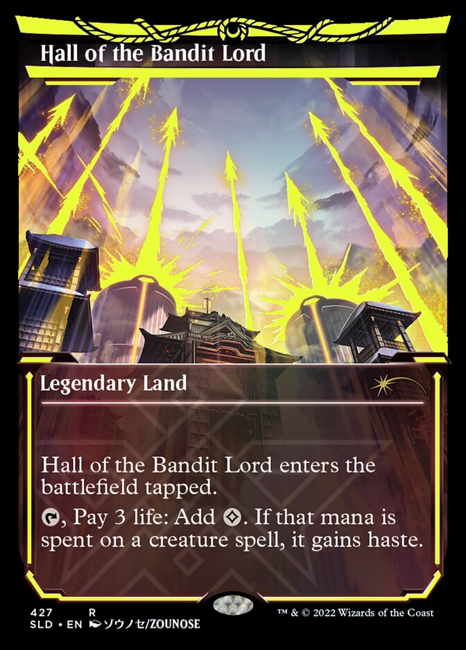 Hall of the Bandit Lord (Neon Ink Yellow) [Secret Lair Drop Series] | Gear Gaming Bentonville