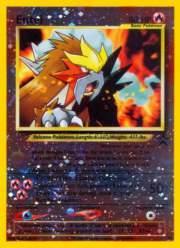 Entei (34) [Wizards of the Coast: Black Star Promos] | Gear Gaming Bentonville