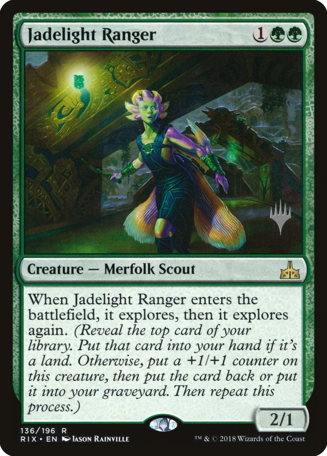 Jadelight Ranger (Promo Pack) [Rivals of Ixalan Promos] | Gear Gaming Bentonville