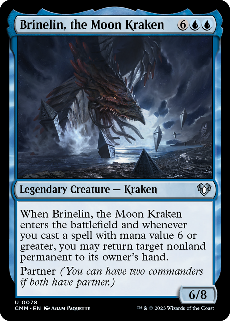 Brinelin, the Moon Kraken [Commander Masters] | Gear Gaming Bentonville