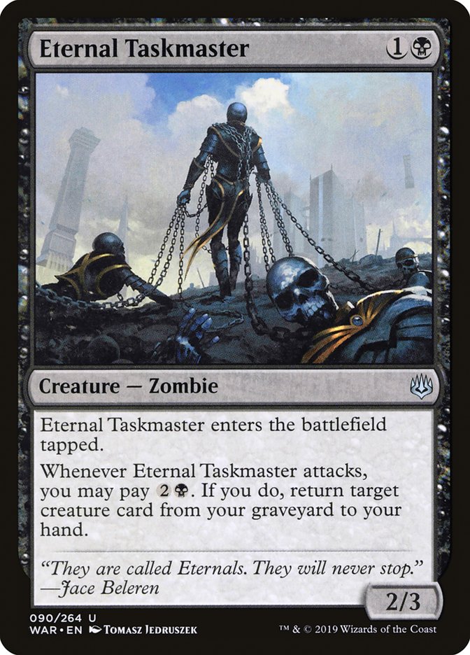 Eternal Taskmaster [War of the Spark] | Gear Gaming Bentonville