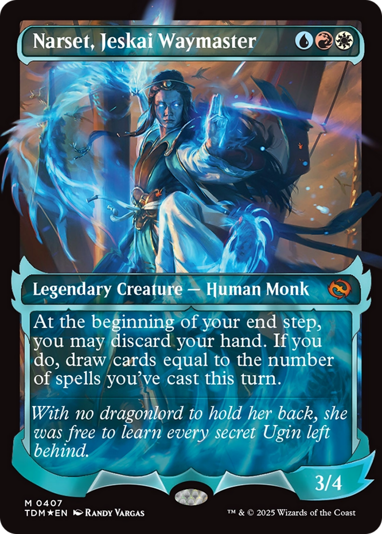 Narset, Jeskai Waymaster (Showcase) [Tarkir: Dragonstorm] | Gear Gaming Bentonville