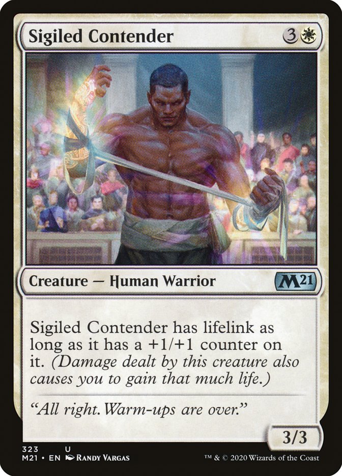 Sigiled Contender [Core Set 2021] | Gear Gaming Bentonville