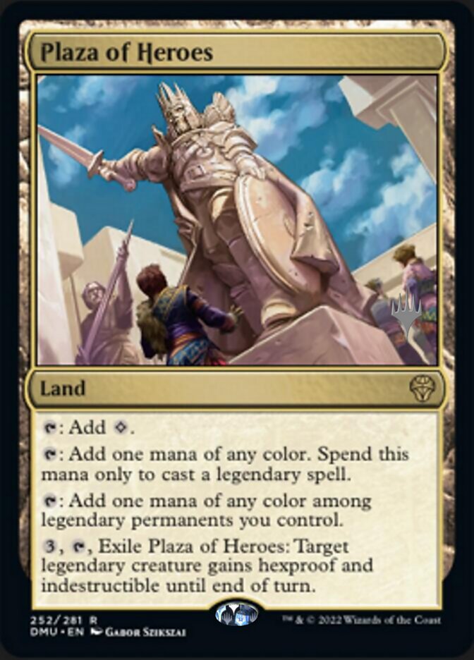 Plaza of Heroes (Promo Pack) [Dominaria United Promos] | Gear Gaming Bentonville