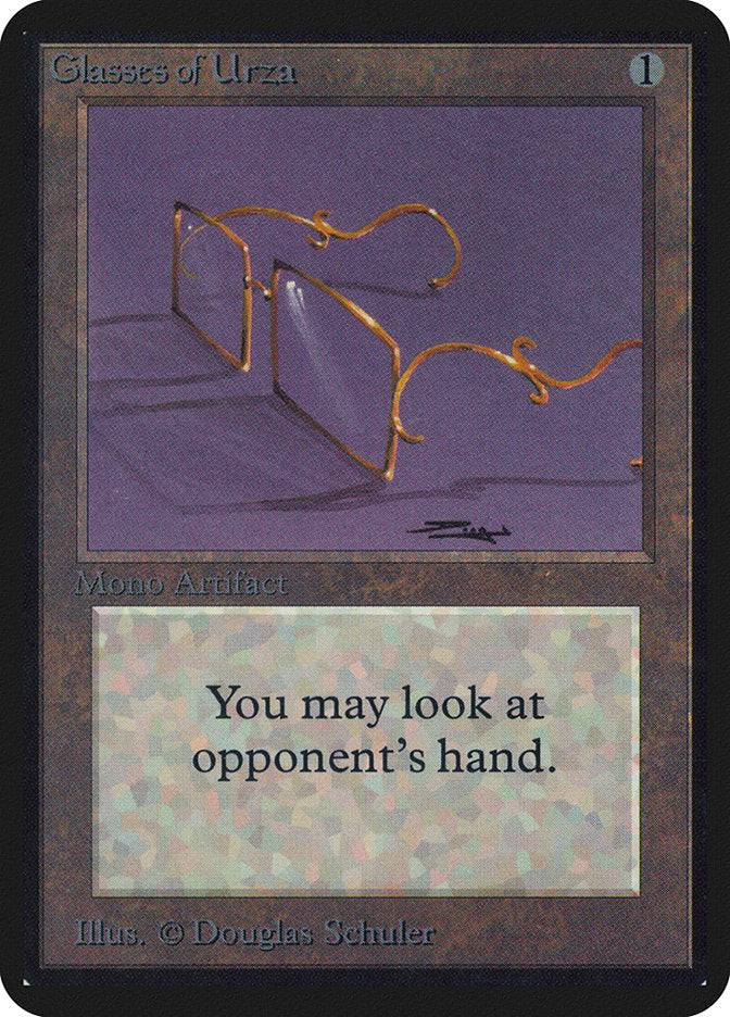 Glasses of Urza [Alpha Edition] | Gear Gaming Bentonville