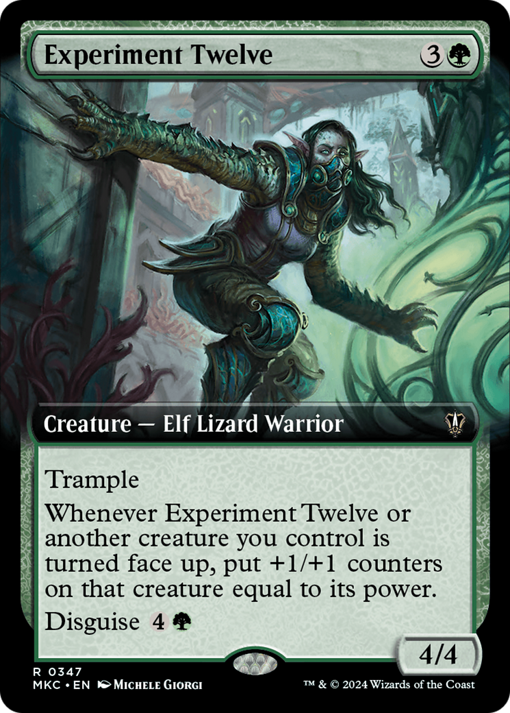 Experiment Twelve (Extended Art) [Murders at Karlov Manor Commander] | Gear Gaming Bentonville