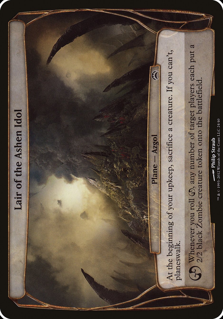 Lair of the Ashen Idol (Planes) [Planechase 2012 Planes] | Gear Gaming Bentonville