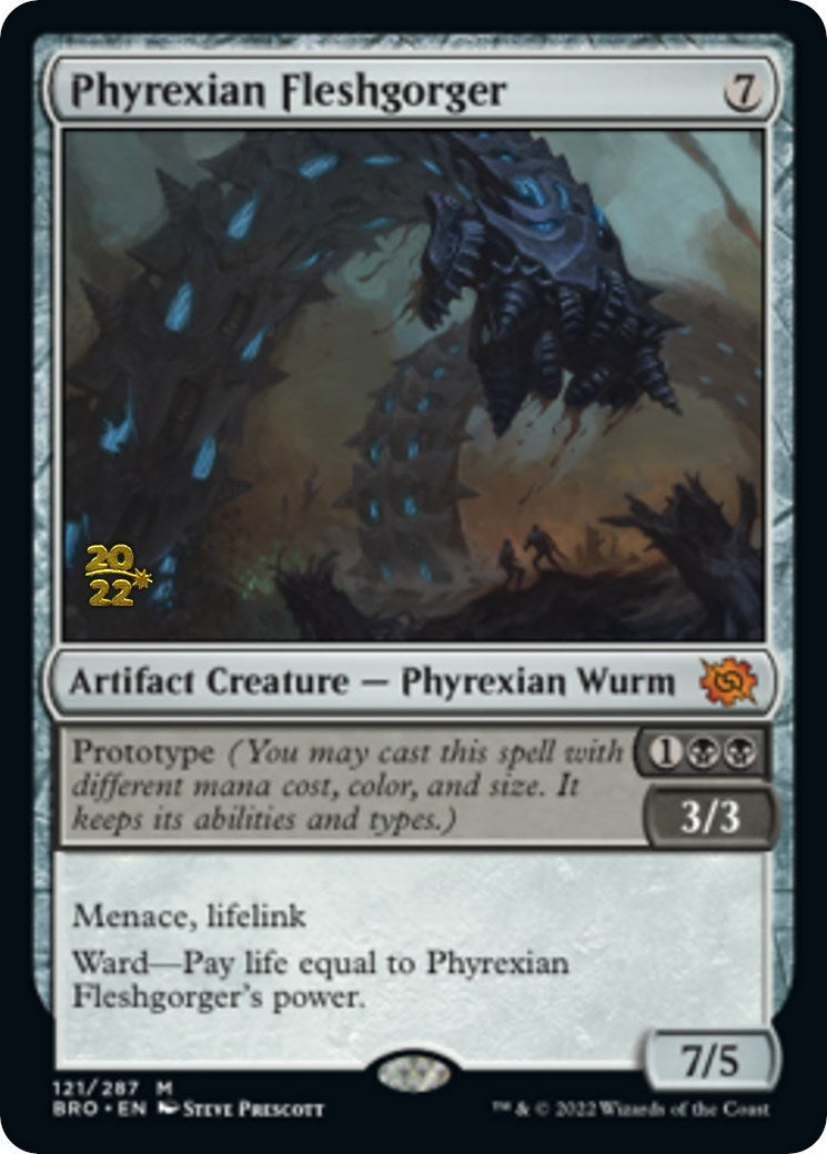 Phyrexian Fleshgorger [The Brothers' War Prerelease Promos] | Gear Gaming Bentonville