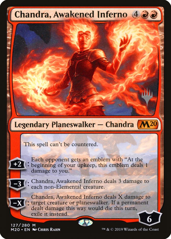 Chandra, Awakened Inferno (Promo Pack) [Core Set 2020 Promos] | Gear Gaming Bentonville