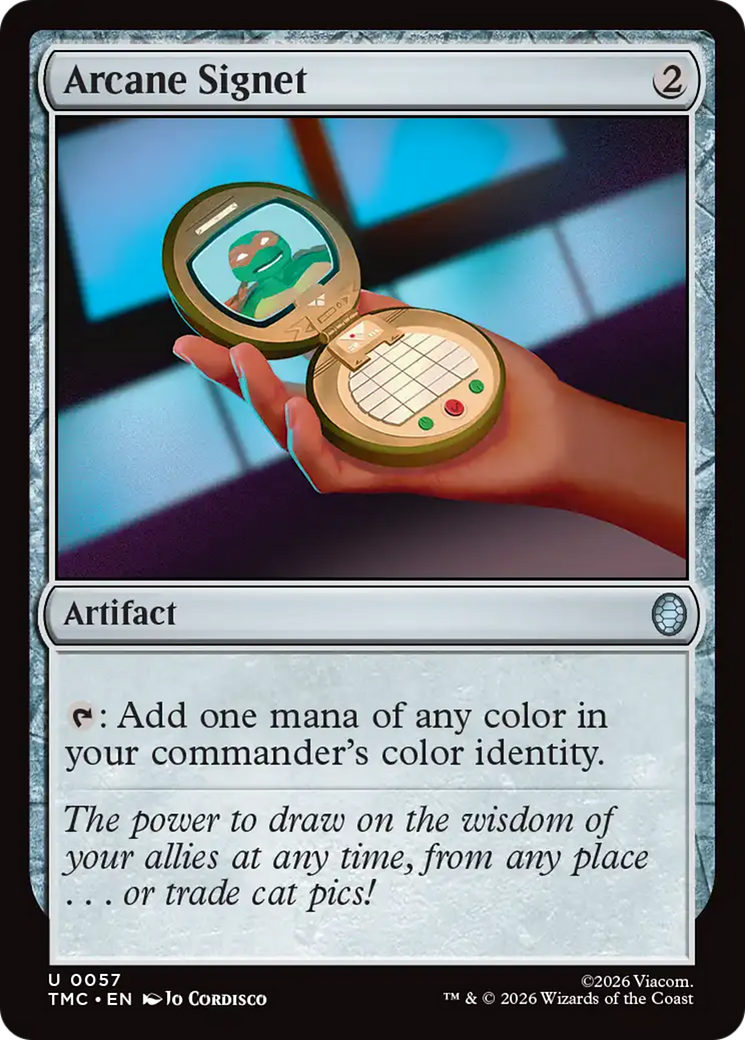 Arcane Signet [Teenage Mutant Ninja Turtles Commander] | Gear Gaming Bentonville