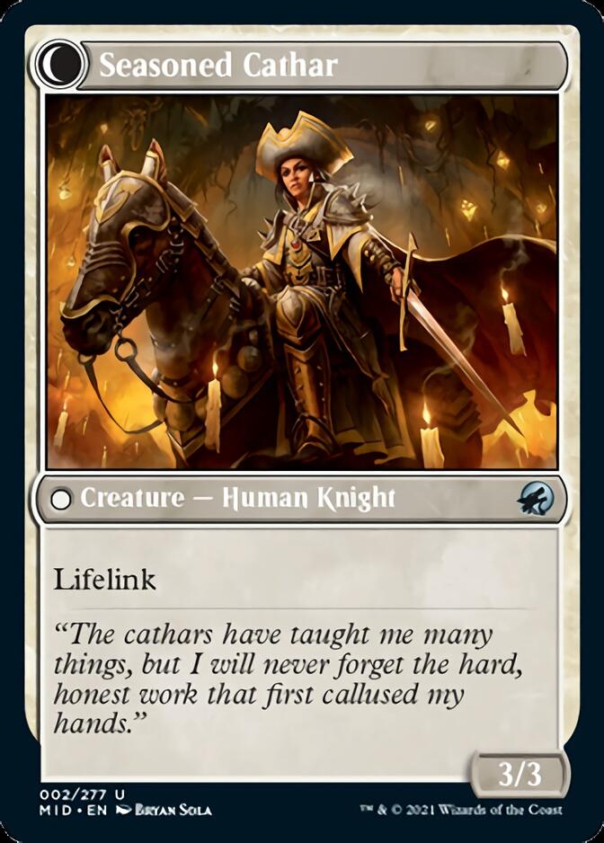 Ambitious Farmhand // Seasoned Cathar [Innistrad: Midnight Hunt] | Gear Gaming Bentonville