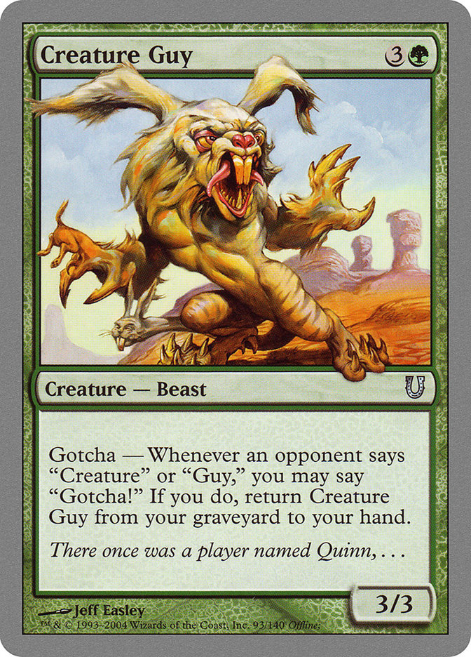 Creature Guy [Unhinged] | Gear Gaming Bentonville