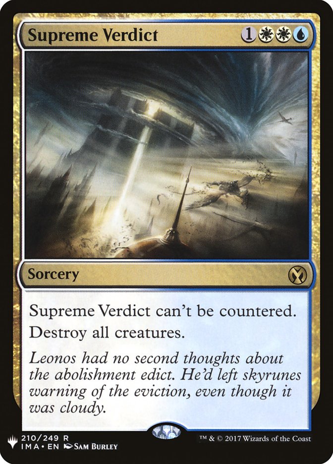 Supreme Verdict [Mystery Booster] | Gear Gaming Bentonville