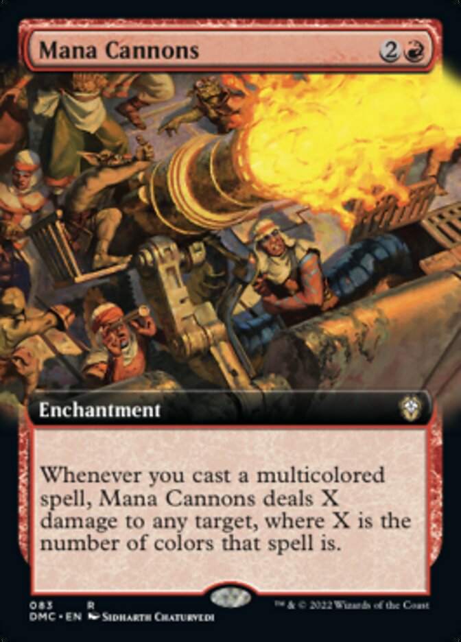 Mana Cannons (Extended Art) [Dominaria United Commander] | Gear Gaming Bentonville