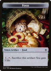 Goat // Food (17) Double-Sided Token [Throne of Eldraine Tokens] | Gear Gaming Bentonville
