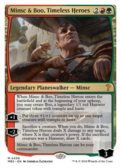 Minsc & Boo, Timeless Heroes (White Border) [Mystery Booster 2] | Gear Gaming Bentonville