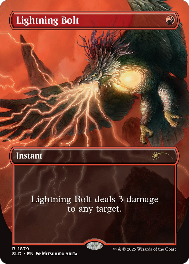 Lightning Bolt (1879) (Rainbow Foil) [Secret Lair Drop Series] | Gear Gaming Bentonville