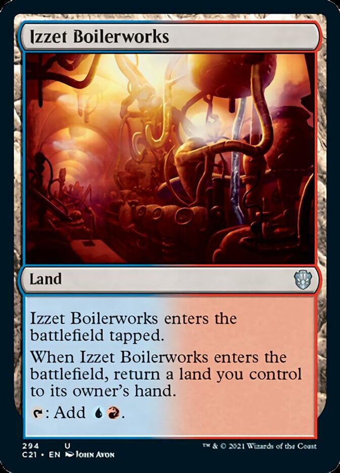 Izzet Boilerworks [Commander 2021] | Gear Gaming Bentonville