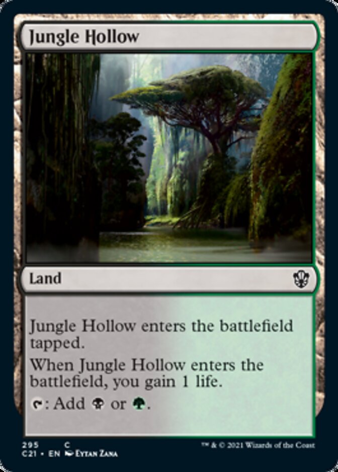 Jungle Hollow [Commander 2021] | Gear Gaming Bentonville