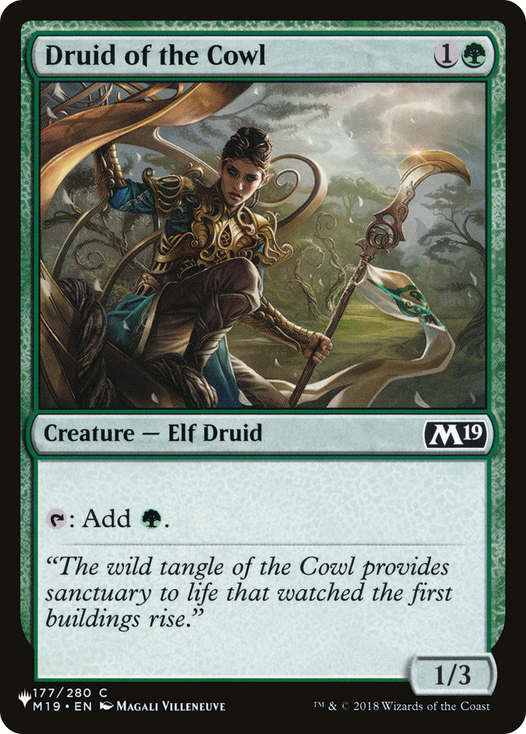 Druid of the Cowl [The List] | Gear Gaming Bentonville