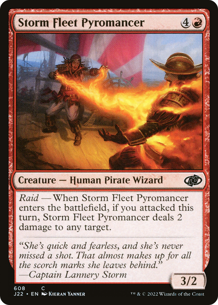 Storm Fleet Pyromancer [Jumpstart 2022] | Gear Gaming Bentonville