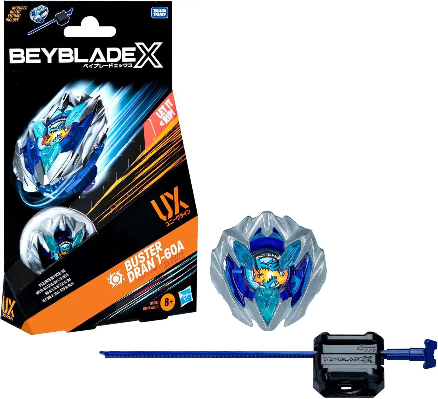 Beyblade X - Buster Dran 1-60A | Gear Gaming Bentonville