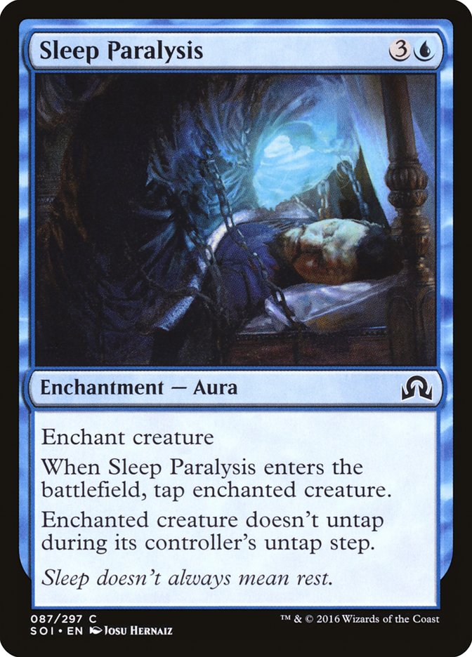 Sleep Paralysis [Shadows over Innistrad] | Gear Gaming Bentonville
