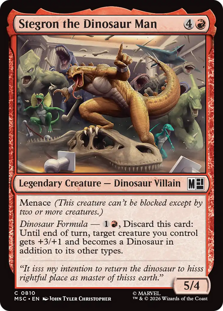 Stegron the Dinosaur Man [Marvel Super Heroes Commander] | Gear Gaming Bentonville