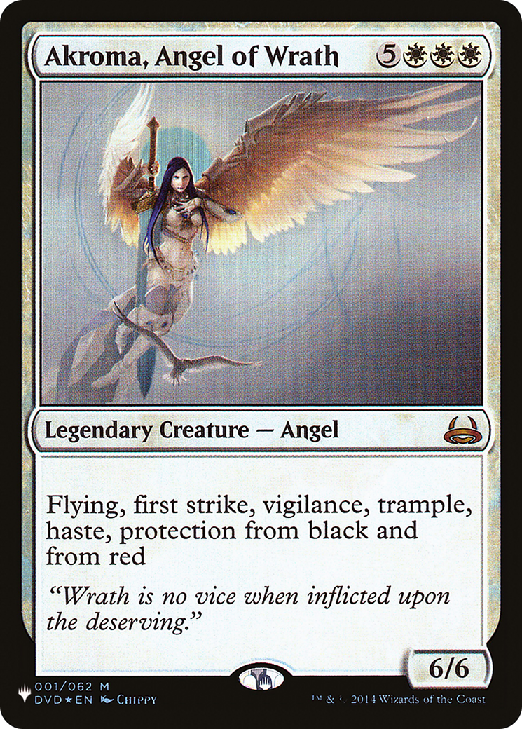 Akroma, Angel of Wrath [The List Reprints] | Gear Gaming Bentonville