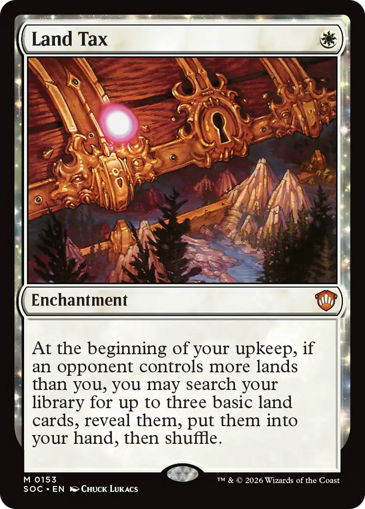 Land Tax [Secrets of Strixhaven Commander] | Gear Gaming Bentonville