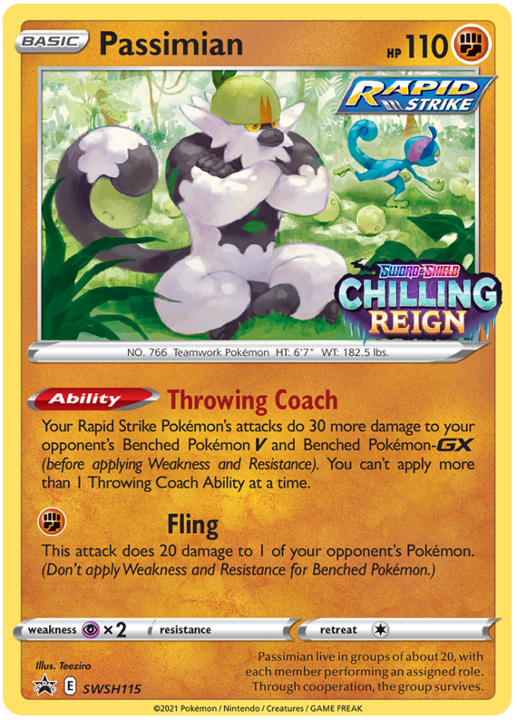 Passimian (SWSH115) [Sword & Shield: Black Star Promos] | Gear Gaming Bentonville