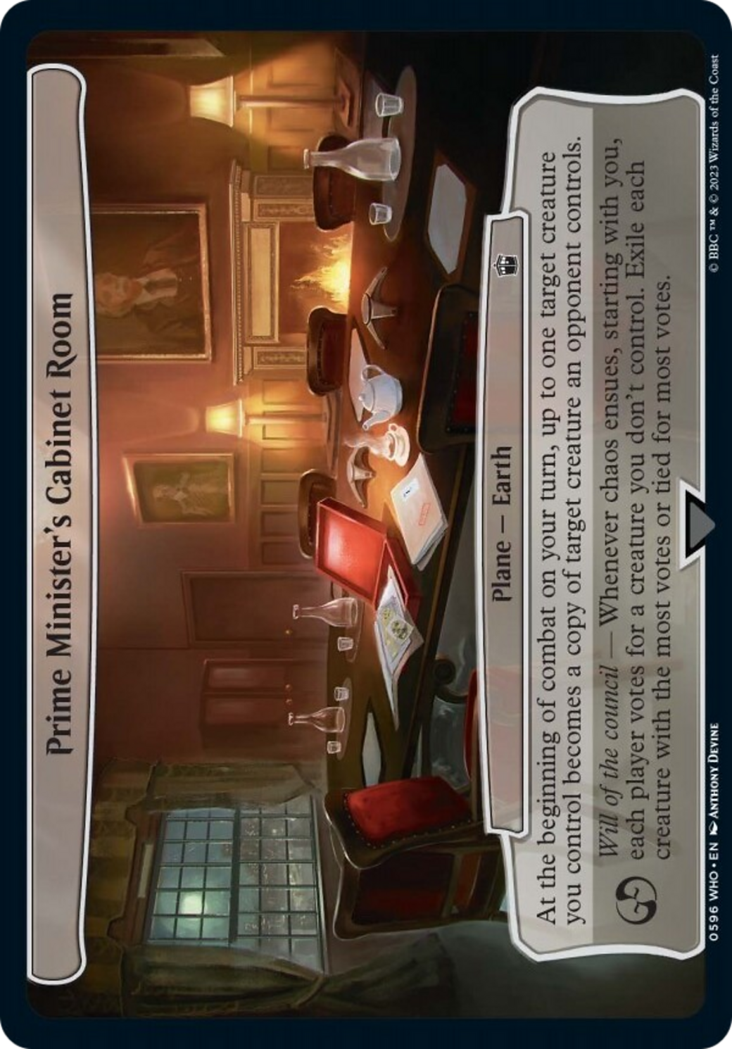 Prime Minister's Cabinet Room [Doctor Who] | Gear Gaming Bentonville