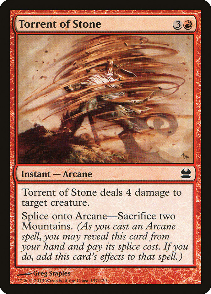 Torrent of Stone [Modern Masters] | Gear Gaming Bentonville