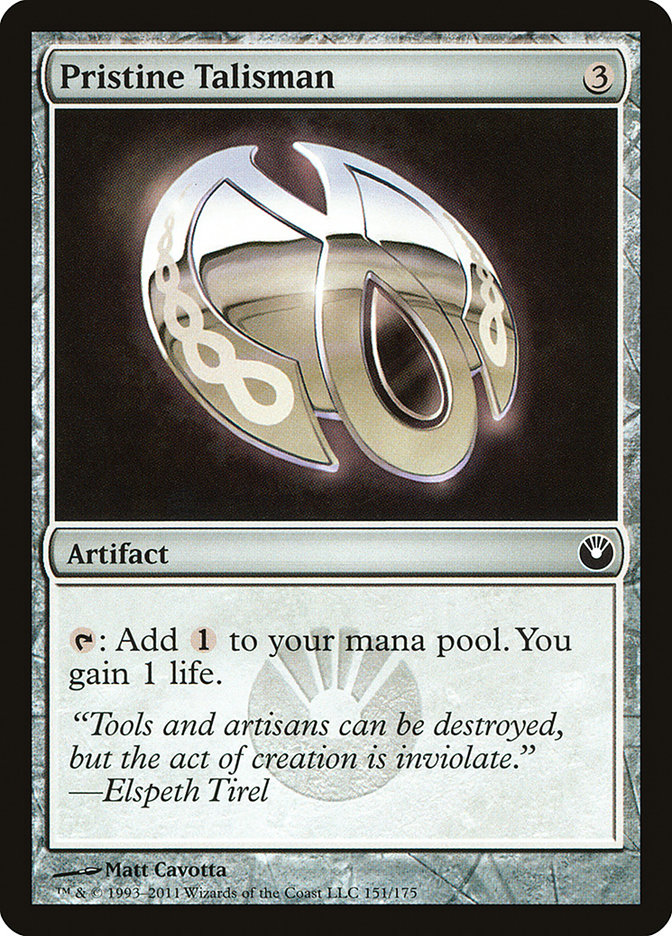 Pristine Talisman (Game Day) [New Phyrexia Promos] | Gear Gaming Bentonville