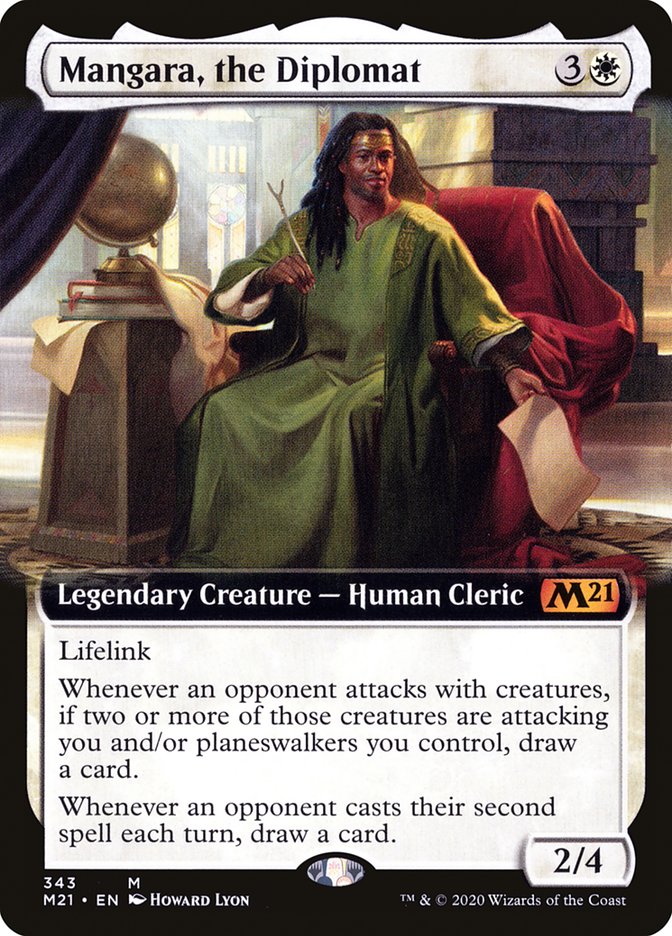 Mangara, the Diplomat (Extended Art) [Core Set 2021] | Gear Gaming Bentonville