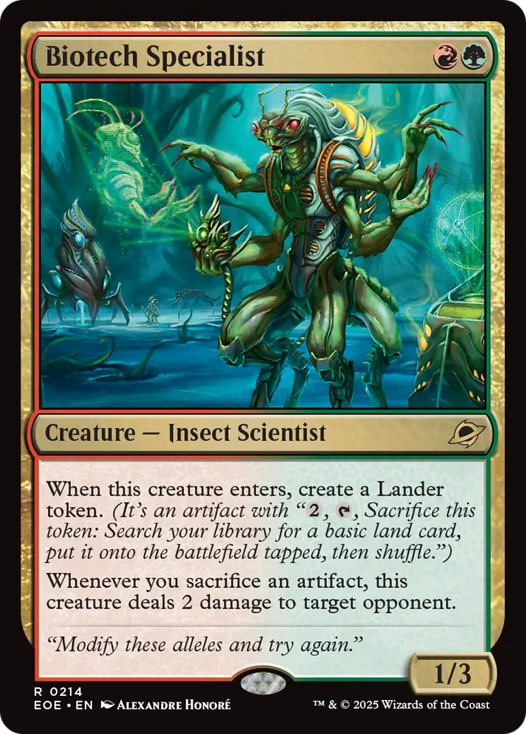 Biotech Specialist [Edge of Eternities] | Gear Gaming Bentonville