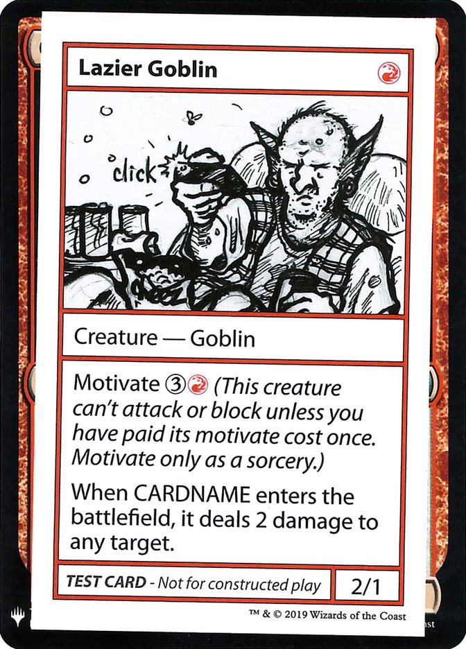 Lazier Goblin [Mystery Booster Playtest Cards] | Gear Gaming Bentonville