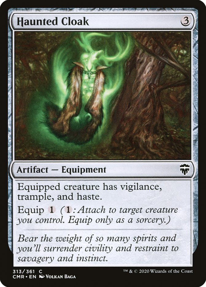 Haunted Cloak (313) [Commander Legends] | Gear Gaming Bentonville