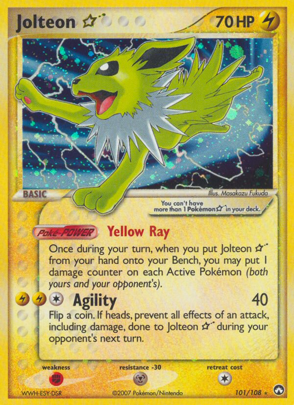 Jolteon Star (101/108) [EX: Power Keepers] | Gear Gaming Bentonville