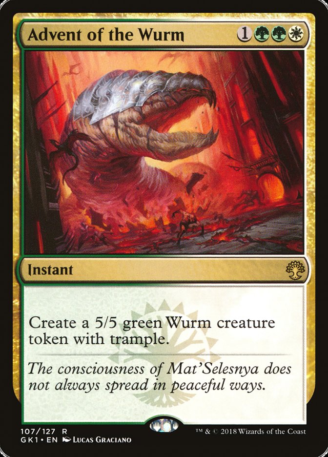 Advent of the Wurm [Guilds of Ravnica Guild Kit] | Gear Gaming Bentonville