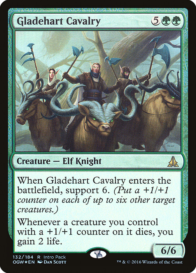 Gladehart Cavalry (Intro Pack) [Oath of the Gatewatch Promos] | Gear Gaming Bentonville