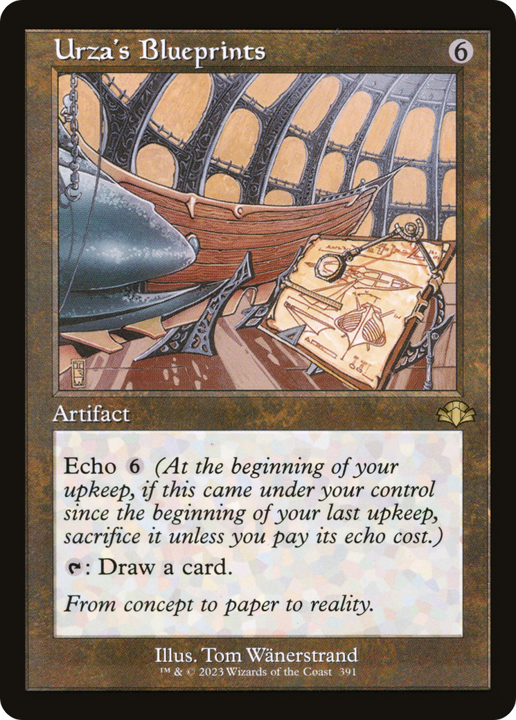 Urza's Blueprints (Retro) [Dominaria Remastered] | Gear Gaming Bentonville